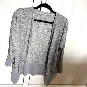 Central Park Space Dye Pattern Cardigan